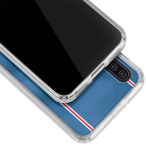 NBA Philadelphia 76ers Jersey Galaxy A50 Clear Case